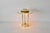 Metal Robert Sonneman Style "Saturn" Brass Finish Desk Lamp For Sale - Image 7 of 13