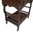 Wood Vintage Mahogany Drop-Front Secretary Desk With Carved Gallery & Lower Shelf For Sale - Image 7 of 10