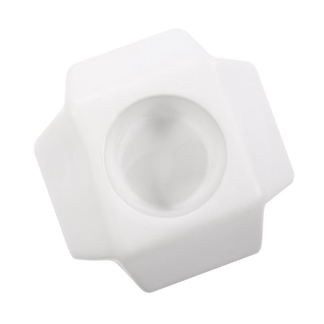 Kenneth Ludwig Chicago Triple Cubic Candle Holder For Sale - Image 4 of 9
