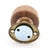Vintage Round Wooden Dummy Door Knob For Sale - Image 4 of 4