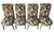 Vintage Palm Beach Parsons Dining Chairs in Tropical Botanical Upholstery - Set of 4 For Sale In Naples, FL - Image 6 of 12
