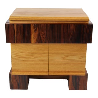 1960s Brutalist Style Nightstand For Sale