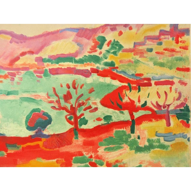 Modern Georges Braque, Paysage à l'Estaque, Lithograph For Sale - Image 3 of 5
