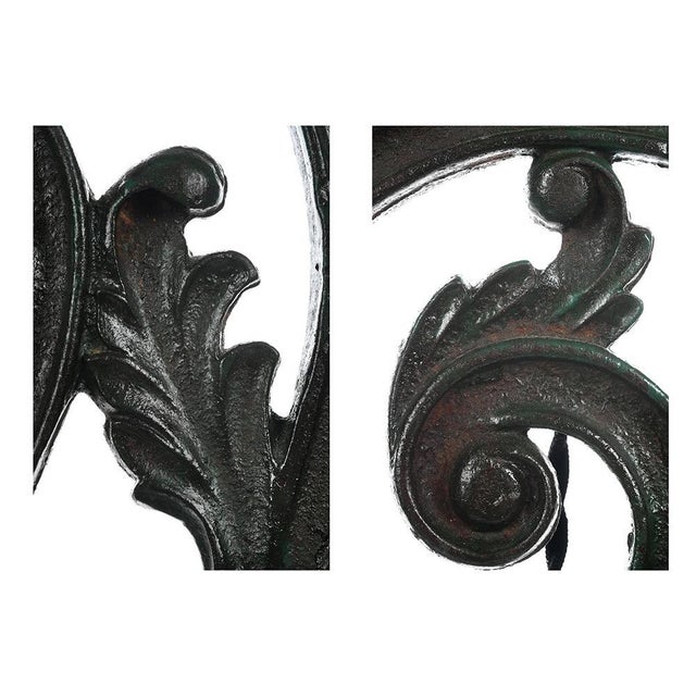 Cast Iron Balustrade Lamp For Sale - Image 3 of 5