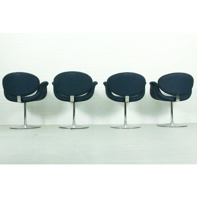 Swivel Little Tulip Dining Chairs by Pierre Paulin for Artifort, 1965, Set of 4 For Sale - Image 10 of 16