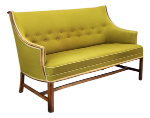 Vintage Danish Two-Seater Sofa by Frits Henningsen, 1950s