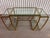 Hollywood Regency Brass Vanity / Desk in the Milo Baughman Style. Circa 1970s For Sale In Miami - Image 6 of 18