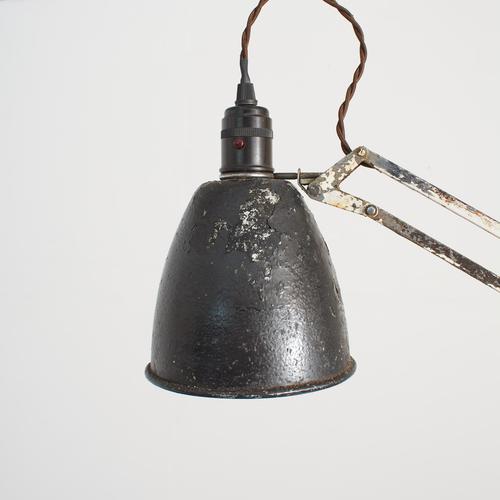 1930s Model 1208 Anglepoise Desk Lamp by Herbert Terry & Sons, 1930s For Sale - Image 5 of 14