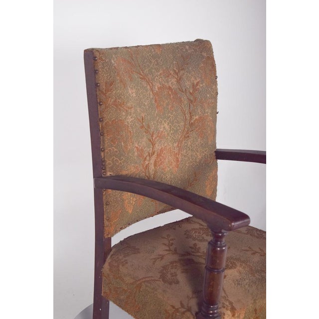 Portuguese Low Armchair, 1890s For Sale - Image 5 of 8