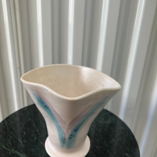 Postmodern 1980’s Studio Pottery Vase For Sale - Image 3 of 10