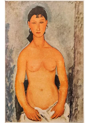 1947 After Amedeo Modigliani "Elvire Nue", First Edition Parisian Lithograph