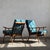 This pair of lounge chairs is a quintessential example of mid-century modern design from the 1960s, manufactured by the...