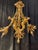 Large Gilt Bronze Chandelier in Louis XVI Style For Sale - Image 5 of 18