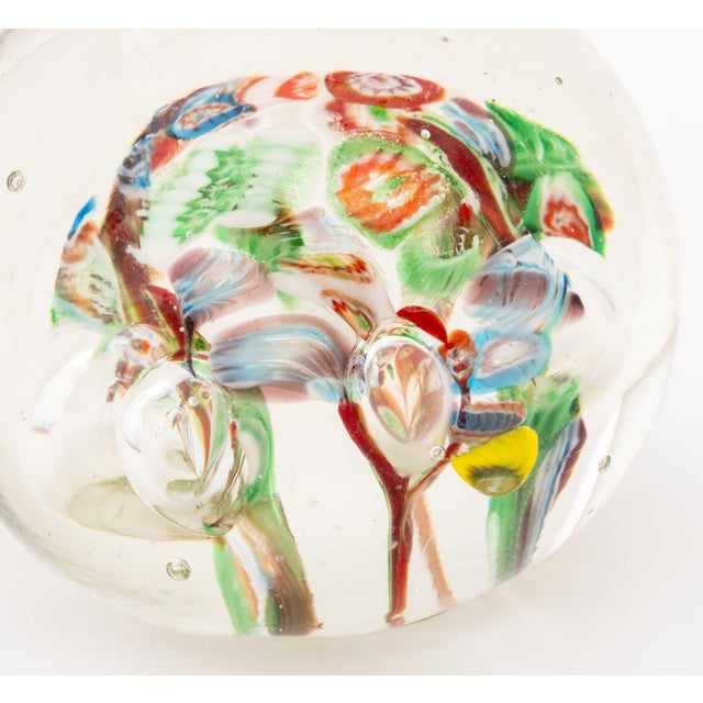 Collection of Six Collection of Murano and French Glass Paperweights For Sale - Image 11 of 13