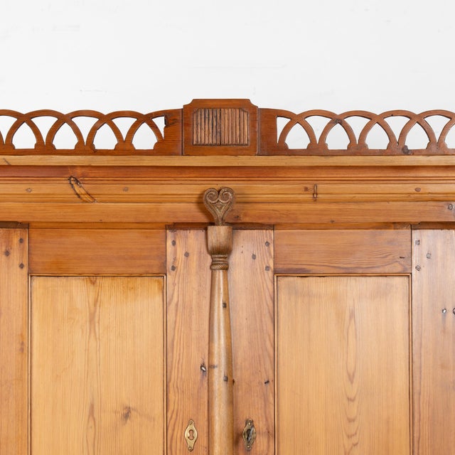 Early 19th Century Swedish Pine Secretary Bureau For Sale - Image 10 of 12