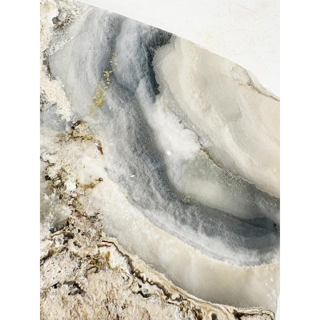 Large Grey Marble Ashtray, 1950s For Sale - Image 10 of 13