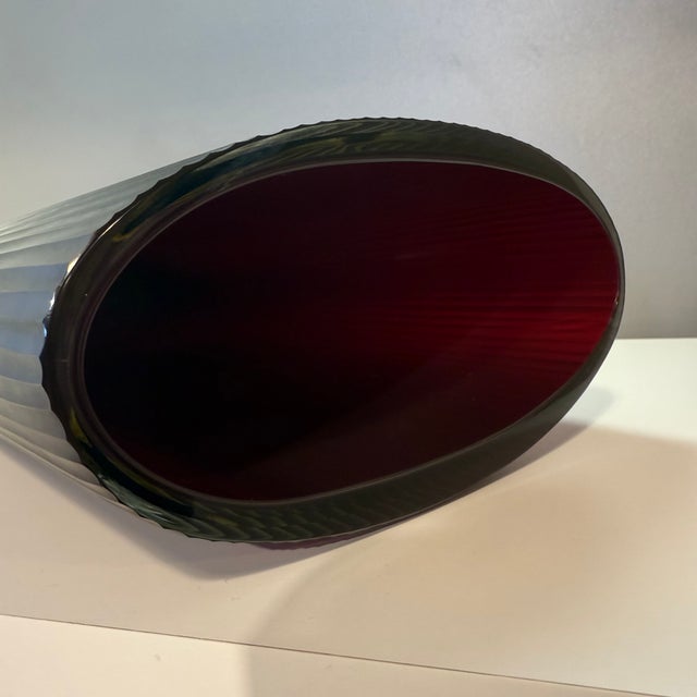 2000 - 2009 Ellittici Series Vase from Venini, 2003 For Sale - Image 5 of 9