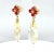 16.72 Carat Lemon Quartz Sapphire Yellow Gold Drop Earrings - a Pair For Sale In Los Angeles - Image 6 of 8