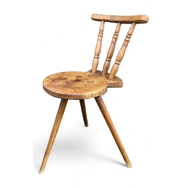 Chair in Mulberry, 1850s For Sale - Image 16 of 16