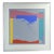 1980s Vintage Modern Abstract Screenprint Primary Colors Titled “Square One” For Sale