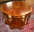 2000 - 2009 Maitland Smith Flame Mahogany Inlaid Lion Carved Center Table For Sale - Image 5 of 10