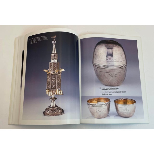 Paper Magnificent Judaica Auction Catalog, Cedarhurst Gallery May 2016 For Sale - Image 7 of 8