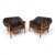 Leather Lounge Sessel by Sven Ellekaer for Coja, 1960, Set of 2 For Sale - Image 11 of 13