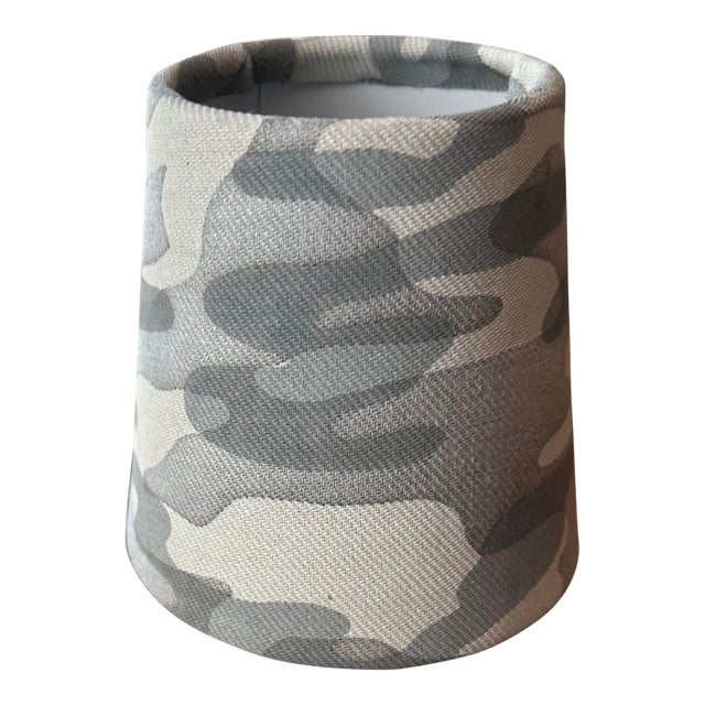 Fortuny Camo Chandelier Shade For Sale