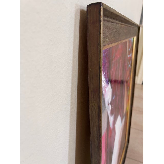 Sonia Gold "Love in the Dark" Original Oil Painting For Sale In Los Angeles - Image 6 of 12