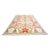 Condition: New Origin: Persia Design: Oushak Actual size: 7'10" x 10'10" Thickness: 1/4" Colors: Ivory, Light Red, Yellow,...