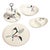 Ceramic 1950s Mid-Century Modern "Contempora" Dinner Service Metlox Poppy Trail - 84 Pieces For Sale - Image 7 of 16