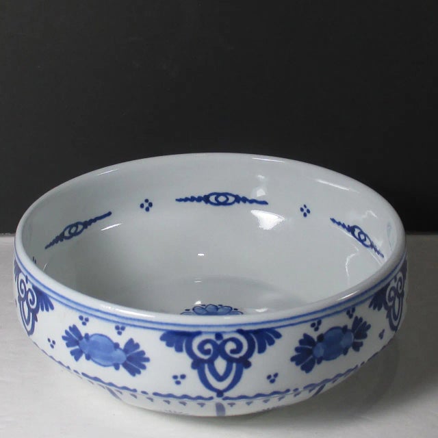 Vintage MCM Delft De Porceleyne Fles Bowl For Sale In Phoenix - Image 6 of 6