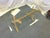 Wood Mid Century McGuire Style Bamboo With Rawhide Wrap and Glass Top Dining Table For Sale - Image 7 of 16