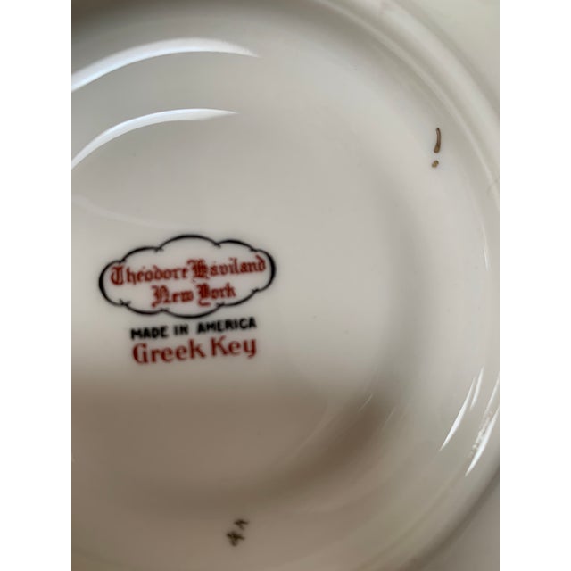 Theodore Haviland Limoges Greek Key Dinnerware Set of 25 Chairish