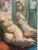 Philippe De Rougemont, Seated Woman at a Mirror, 1950s, Oil on Canvas, Framed For Sale - Image 5 of 18