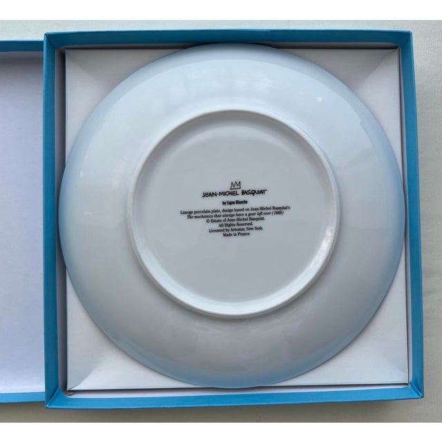 Expressionism Jean-Michel Basquiat Ceramic Plate For Sale - Image 3 of 3