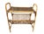 Italian Rattan Side Table, 1950s For Sale - Image 6 of 14