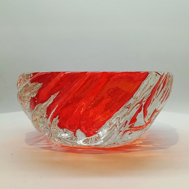 Flavio Poli Large Geode Ashtray in Murano Glass by Flavio Poli for Seguso, 1960s For Sale - Image 4 of 12