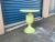 Mid Century Style End Table Done in Mint Green Finish For Sale In San Diego - Image 6 of 8