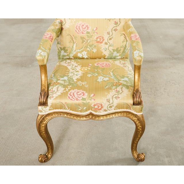 Set of Twelve Rose Tarlow Gold Leaf Kent Dining Chairs For Sale - Image 14 of 18