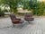 Wing Wingback Brown Leather Lounge Chair by Harald Relling for Westnofa, 1970s For Sale - Image 15 of 16