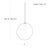Regina Andrew Molten Pendant Large With Smoke Glass in Natural Brass For Sale In Detroit - Image 6 of 7