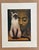 Realism Vintage 1965 Girard Goodenow Cat Print in 16x20 Mat, Ready to Frame: Siamese For Sale - Image 3 of 3