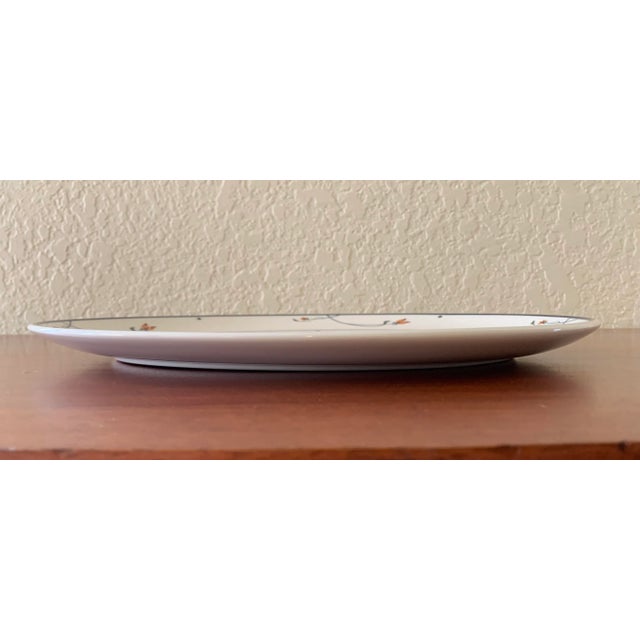 1980s 1980s Gorham Ariana Oval Serving Platter For Sale - Image 5 of 10