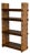 Antique Vintage Solid Wooden Arts & Crafts Pegged Bookcase For Sale