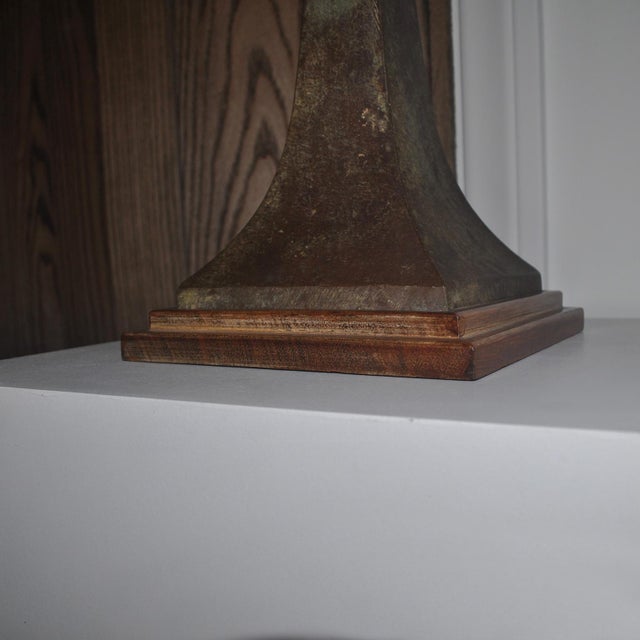 Bronze Mid 20th Century Stewart Ross James Bronze Table Lamp For Sale - Image 8 of 13