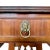 Brown Regency Mahogany Drop-Leaf Table With Lyre Design, Circa 1945 For Sale - Image 8 of 12