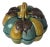 Late 20th Century Chinese Porcelain Pumpkin Shaped Box For Sale
