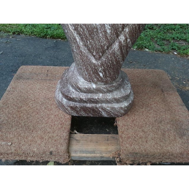 Marble Mid Century Modern Abstract Sculpture For Sale - Image 4 of 7