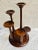 Vintage Mid Century Teak 5 Graduated Tiers Candleholder For Sale - Image 4 of 8
